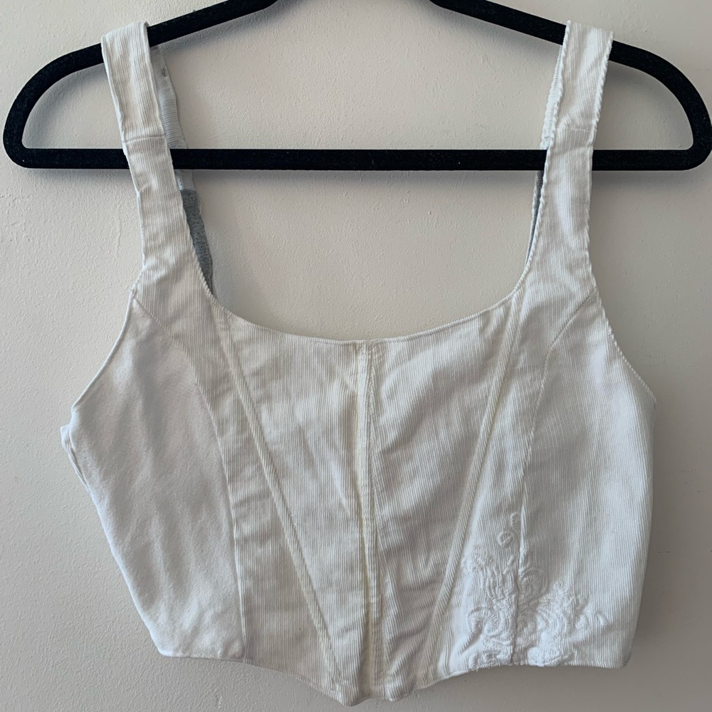 Handmade AG corduroy corset